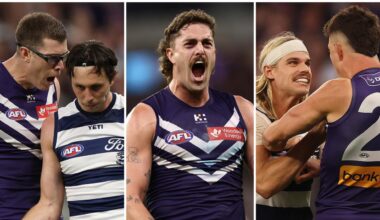 WHARFIE TIME! Two wins from immortality as Freo claim ‘Hollywood’ AFL finals epic