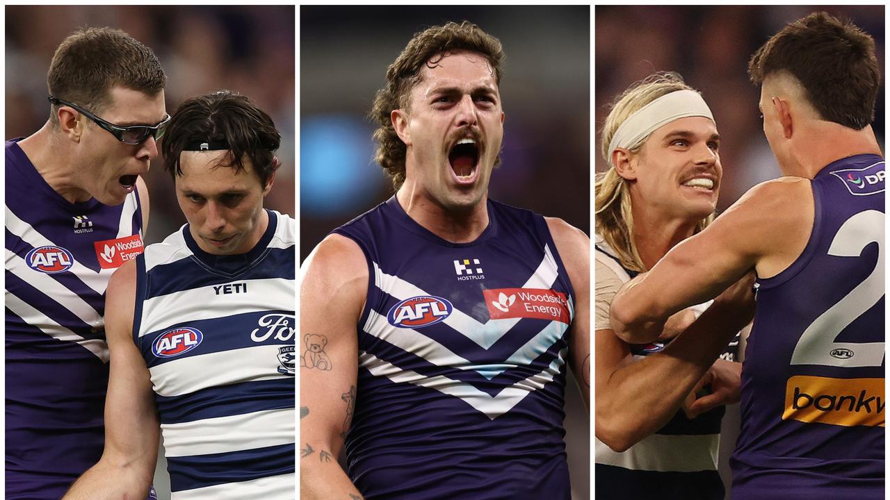 WHARFIE TIME! Two wins from immortality as Freo claim ‘Hollywood’ AFL finals epic