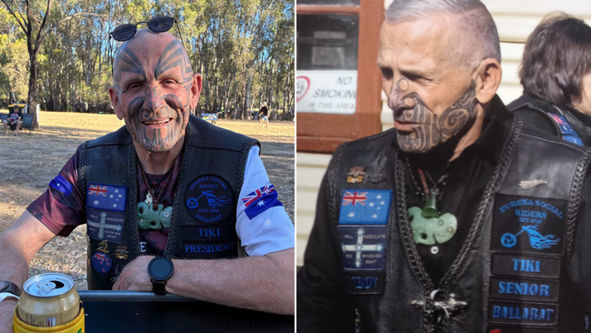 Peter ‘Tiki’ Mason was president of the Eureka Social Riders.