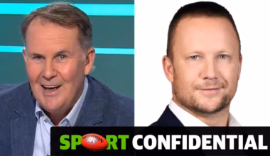 Tony Jones brutal sledge of ill co-host Nathan Brown