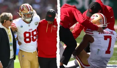 NFL in Australia: San Francisco 49ers players Jake Tonges, De’Zhaun Stribling injured in match against LA Rams