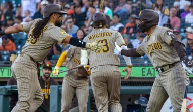 Machado homers as the Padres beat the Giants 6-4 for 7th straight victory