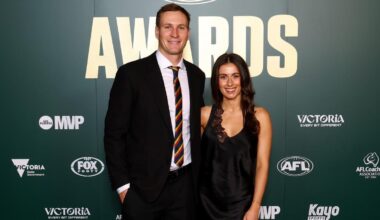 Adelaide captain Jordan Dawson and wife Milly announce pregnancy, reveal earlier miscarriage
