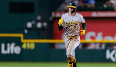 Bolte's first career multihomer game leads Athletics over Rangers 9-2