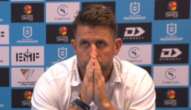 NRL 2026: Josh Hannay blasts Bunker for Keano Kini sin bin, Gold Coast Titans press conference, video