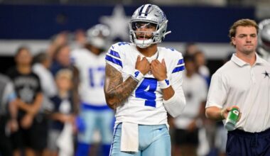 2026 NFL Week 1 early odds: Cowboys road favorites against Giants