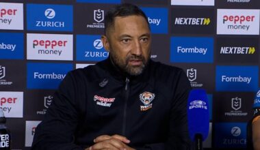 NRL 2026: Wests Tigers post-match press conference, Benji Marshall, news, videos, analysis, off-field issues, loss to Panthers