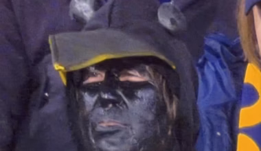 AFL 2026: Adelaide Crows at centre of black face paint controversy revealed as superfan