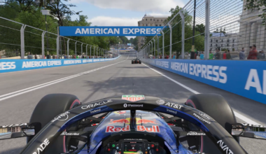 Max Verstappen onboard of Baku City Circuit lap