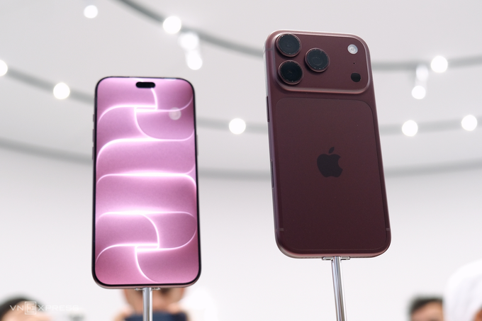 Apple iPhone 18 Pro. Photo by VnExpress/Tuan Hung