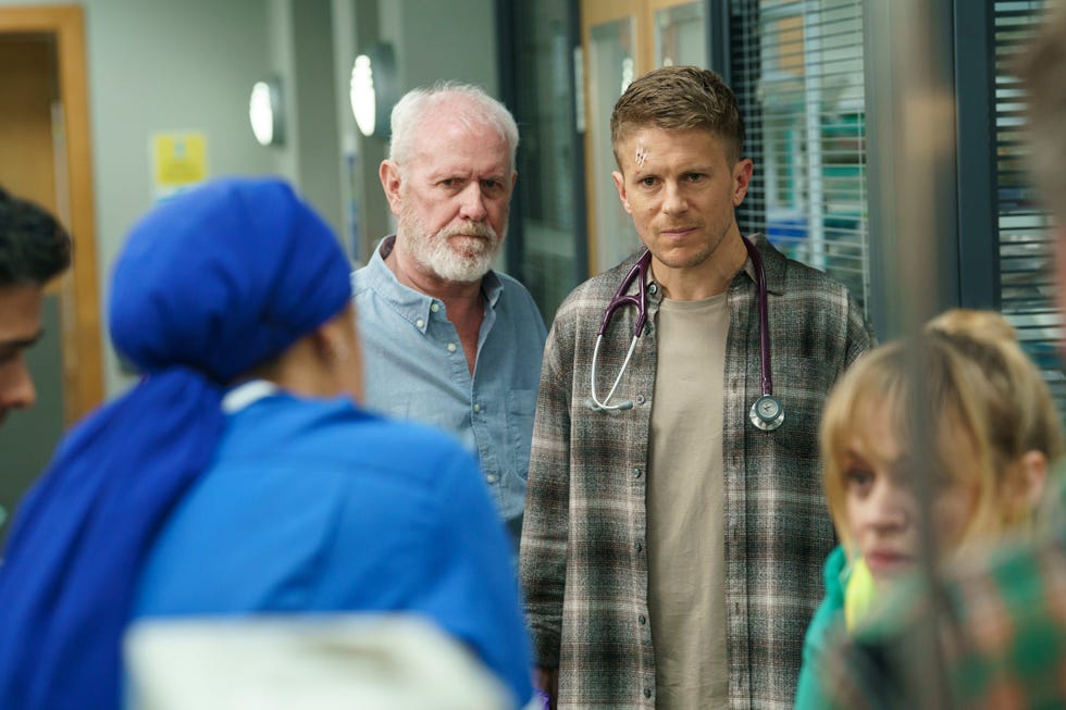 EMBARGOED UNTIL 03/09/2026 20:00 Charlie Fairhead and Ethan Hardy, Casualty charlie fairhead and ethan hardy, casualty