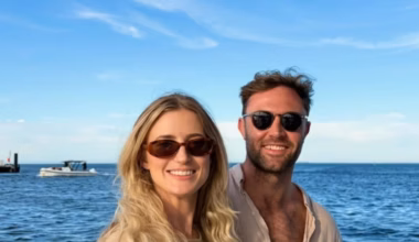 Former AFL star Mark Hutchings announces sudden death of partner Hannah