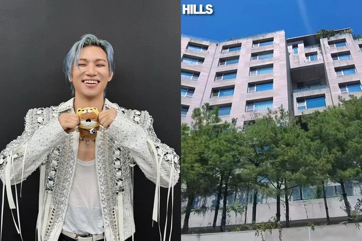 Daesung, left, and his apartment / Captured from Daesung's social media, YouTube channel 'wander planet'