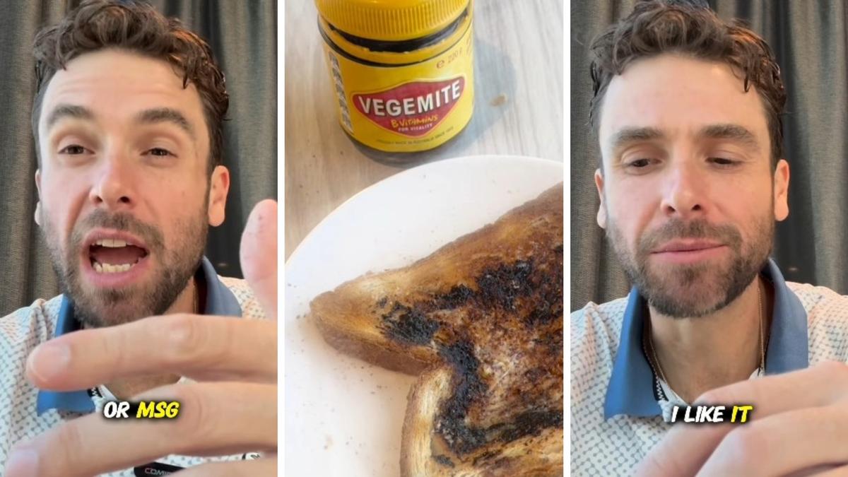 Viral American NFL journalist Grant Cohn enjoys first taste of Vegemite, reminds him of ‘MSG’