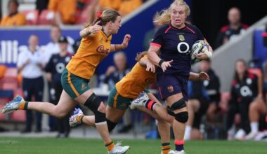England run down Wallaroos half-time lead to open WXV Global Series with victory