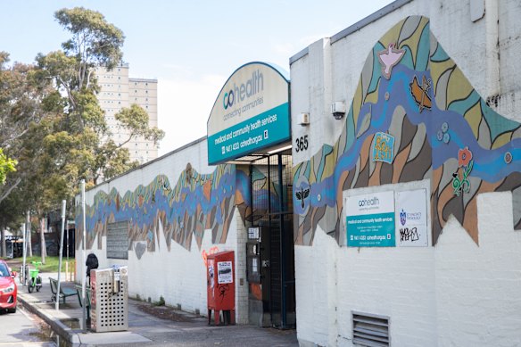 The cohealth clinic in Collingwood.