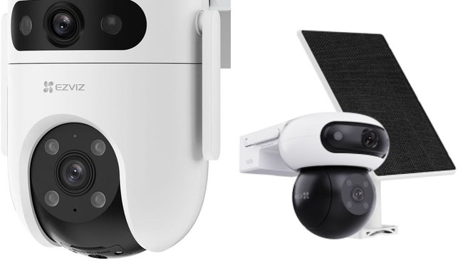 The H9C (left) and CB90 (right) offer great range of motion and dual lens capability
