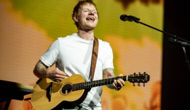 Ed Sheeran’s shows at Robert Kraft’s Gillette Stadium and other huge events have been cancelled after all – thanks to “severe weather warnings”