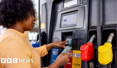 US prices remain high as fuel costs squeeze household budgets - BBC