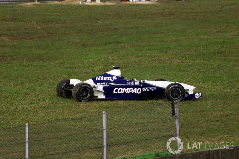 The role of a Verstappen was in reverse, 17 years prior to Brazil 2018