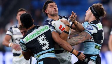 NRL finals LIVE: Sharks open scoring against Cowboys in sudden-death finals clash