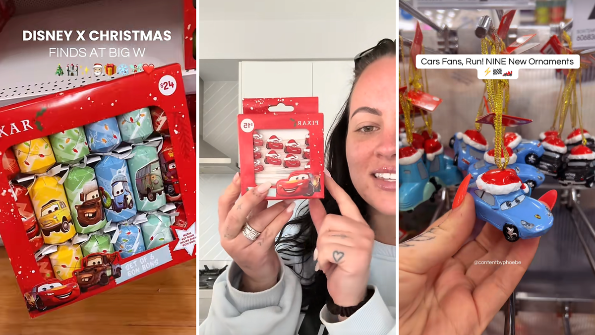 Childhood nostalgia is back - as Big W bring back the viral sellout Cars Christmas collection