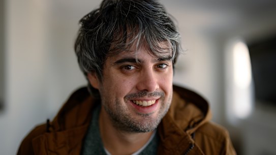 Australian animator Michael Cusack in Wollongong, where he grew up.