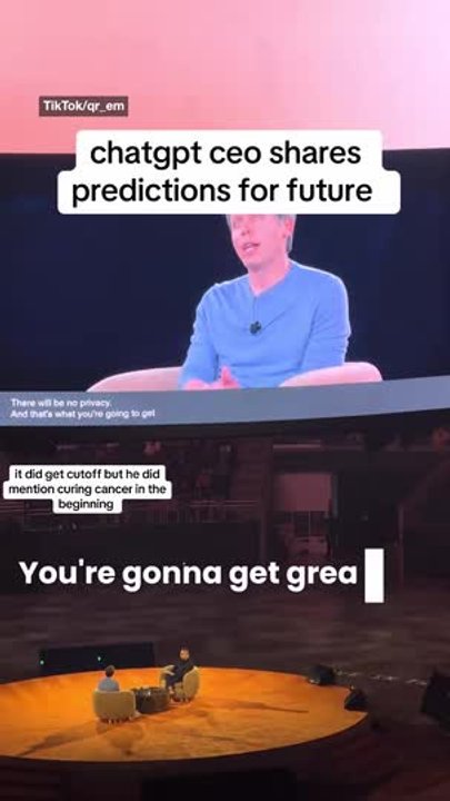 OpenAI chief Sam Altman's grim prediction