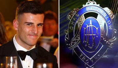Brownlow Tracker 2026 | Every vote from every game as they’re revealed, round-by-round Brownlow Medal results and leaderboard