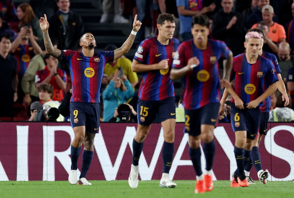 Gabriel Jesus of FC Barcelona