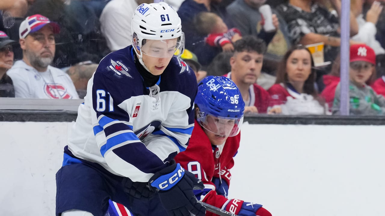 Bjorck pushes for Jets roster spot at NHL Prospect Challenge