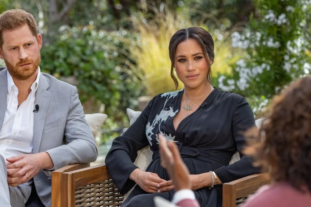 Harry and Meghan are interviewed by Oprah.