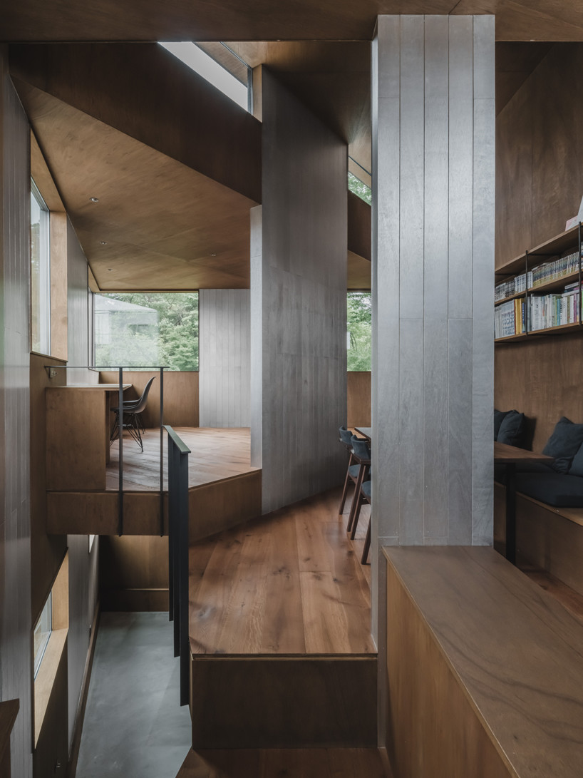 IGArchitects builds tokyo house from field of structural timber walls - 8