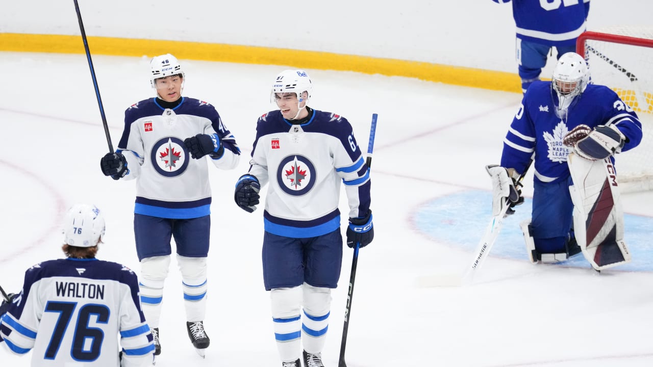 Jets prospects show compete, skill and chemistry in Quebec