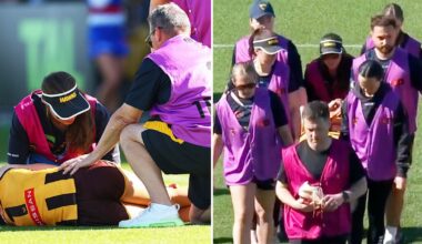 AFL world rallies around Hawthorn star after 'devastating' scenes for three-time All-Australian