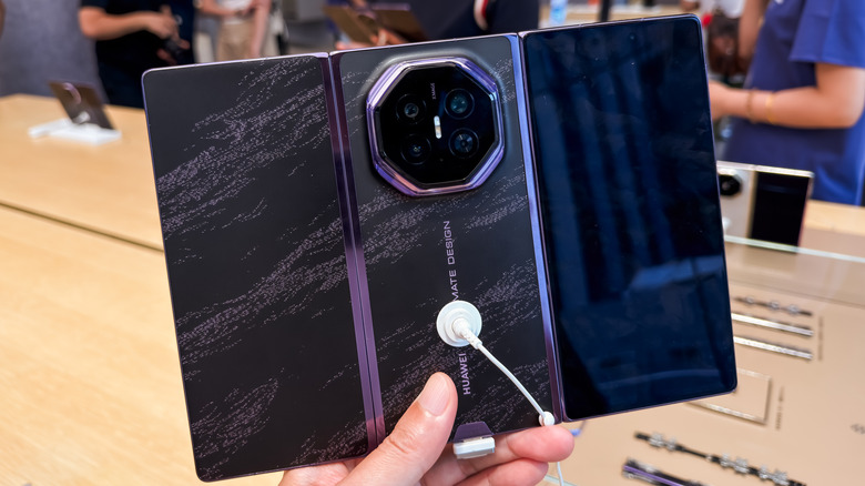The Huawei Mate XT2 is the second iteration of the three-leaf foldable phone from the company.