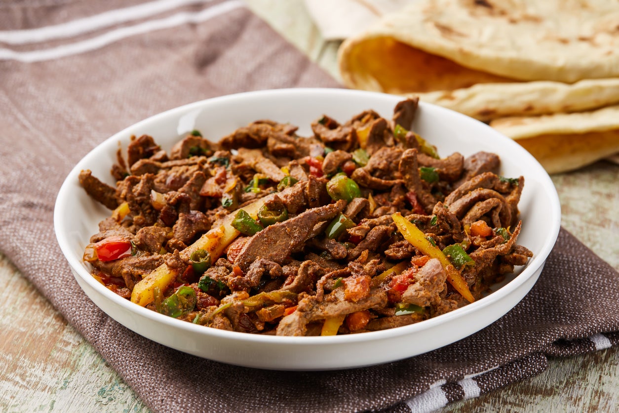 In India, kaleji fry turns liver into a deeply spiced dish with chilli, ginger, garlic and warming spices