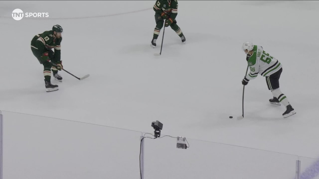 Thomas Harley with a Goal vs. Minnesota Wild