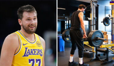 Lakers share striking Luka Doncic photos before new season