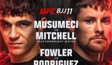 Freakshow! UFC BJJ 11: Mikey Musumeci vs. Bryce Mitchell live stream, results, BJJ highlights