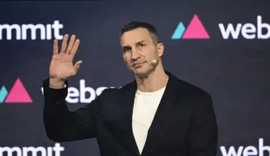Wladimir Klitschko attended the finals of the European Boxing Championships