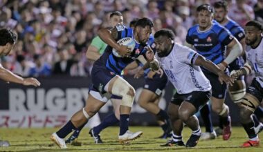 Rugby: Japan end Fiji's Pacific Nations Cup reign with 20-15 victory