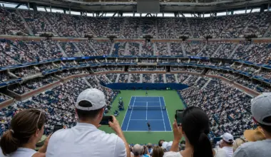 Influencers at the US Open test the limits of tennis etiquette