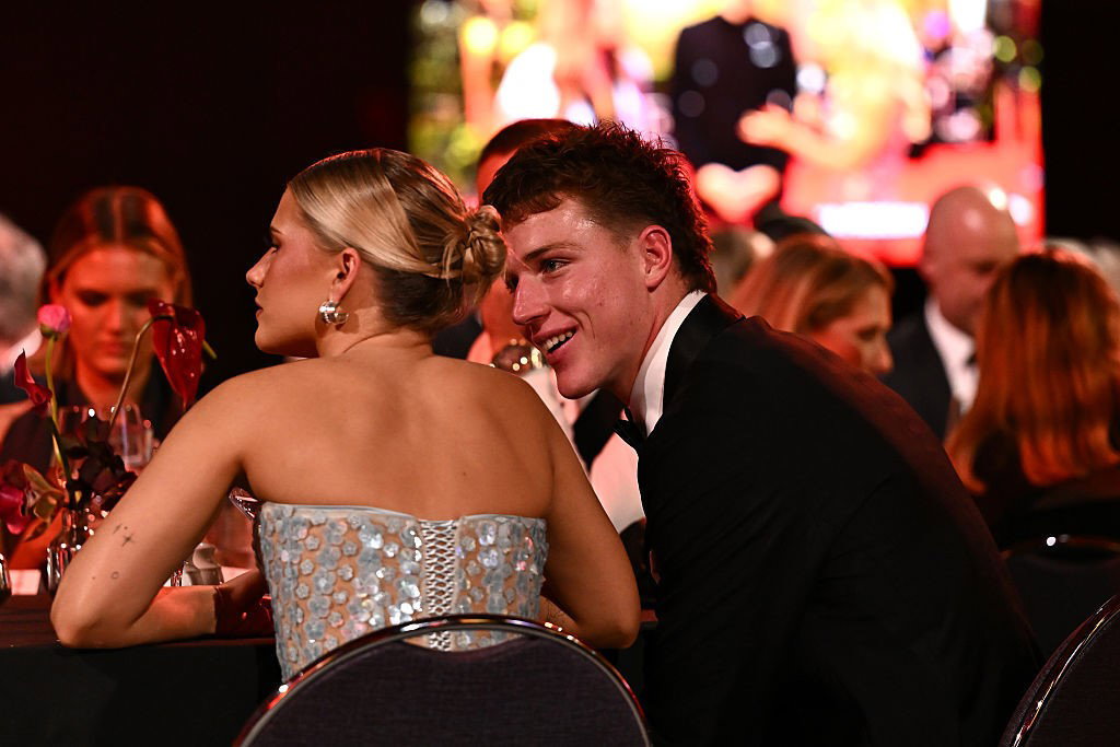 Logan Morris and Ella Gannon