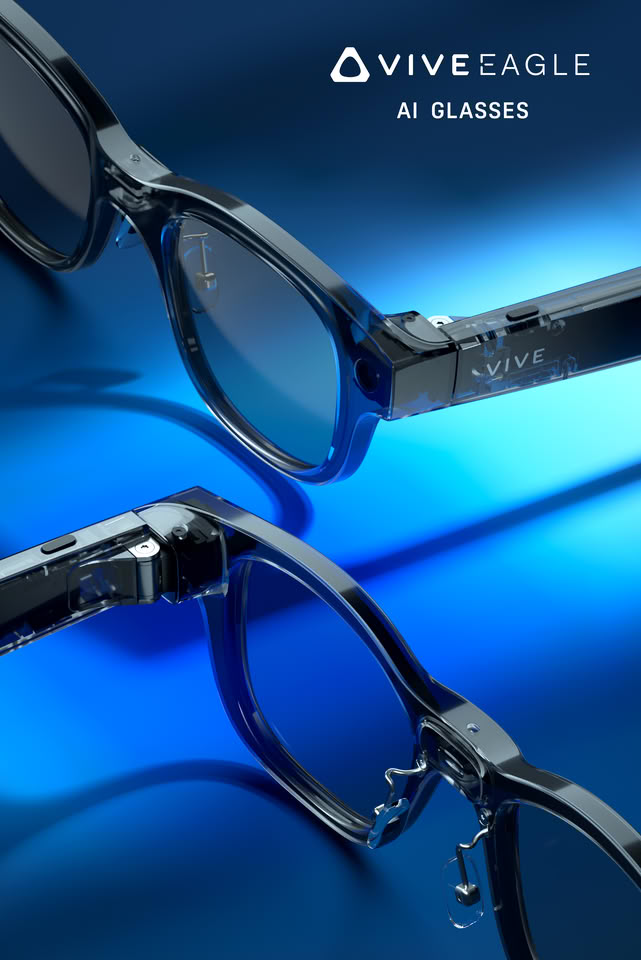HTC Announces VIVE Eagle - Privacy-Centric AI Smart Glasses