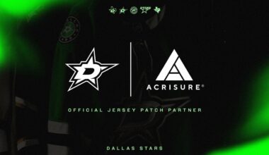 Dallas Stars announce Acrisure as official home jersey patch partner