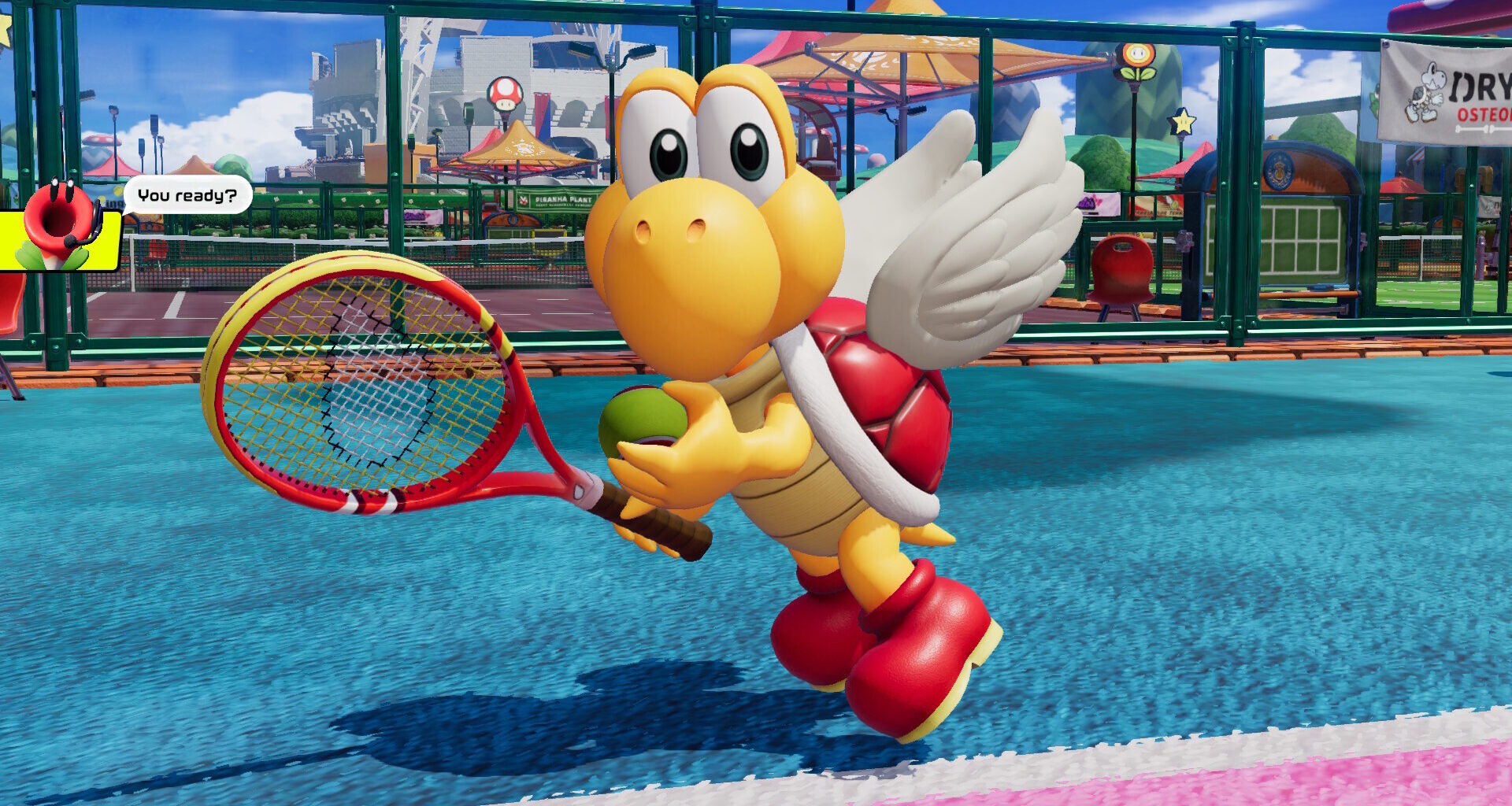 Mario Tennis Fever updated to Version 1.1.1