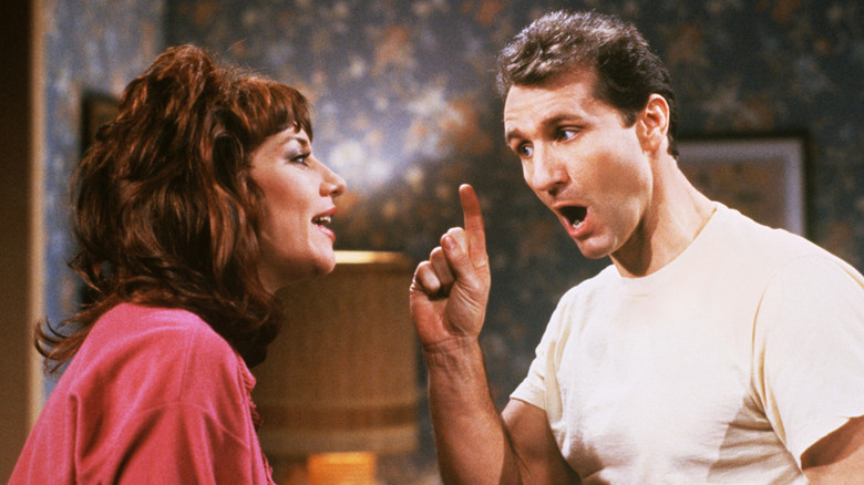 Al and Peggy Bundy argue in 