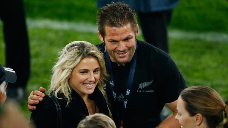 McCaw spoke about some of the challenges the pair experienced in their early stages of dating.