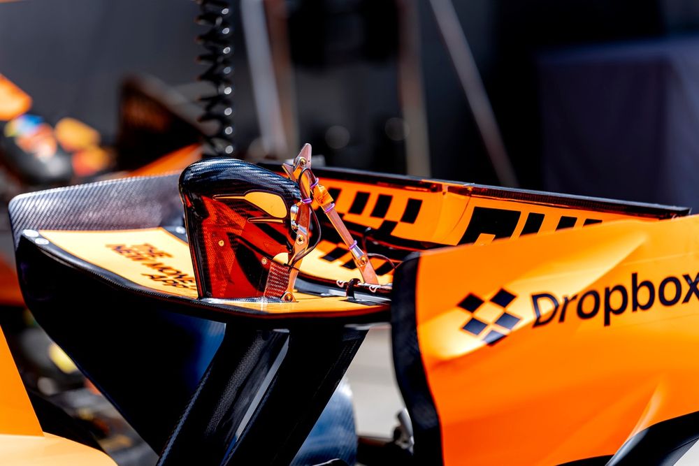 McLaren's new wing features an innovative actuator
